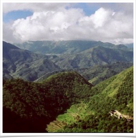 Cordillera Central - the highest mountain range in the Dominican Republic and in all of the Caribbean region.